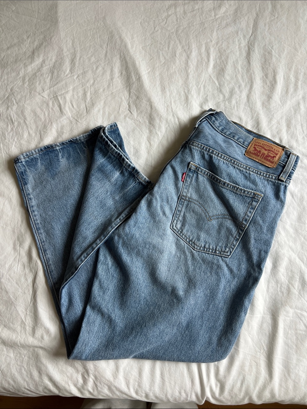 Levi's  Light Blue Straight Jeans